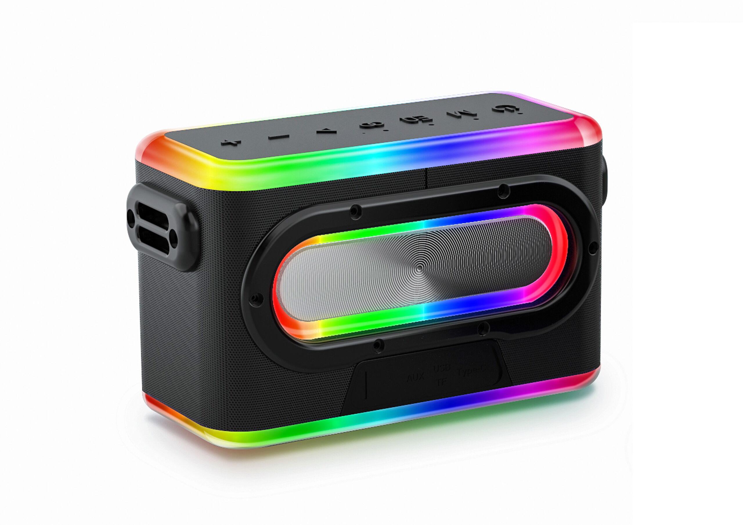 Buy Wholesale China Portable Rgb Light Bluetooth Speaker W/t 6.5mm ...