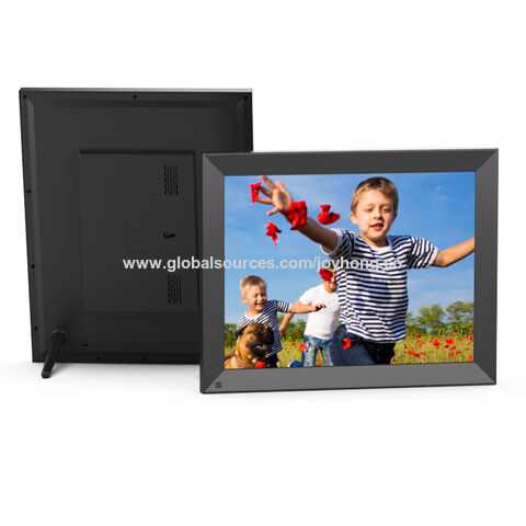 Marco de fotos digital de 13 pulgadas, álbum de fotos electrónico HD de  1280 x 800 con pantalla LCD TFT, marco digital inteligente multifunción