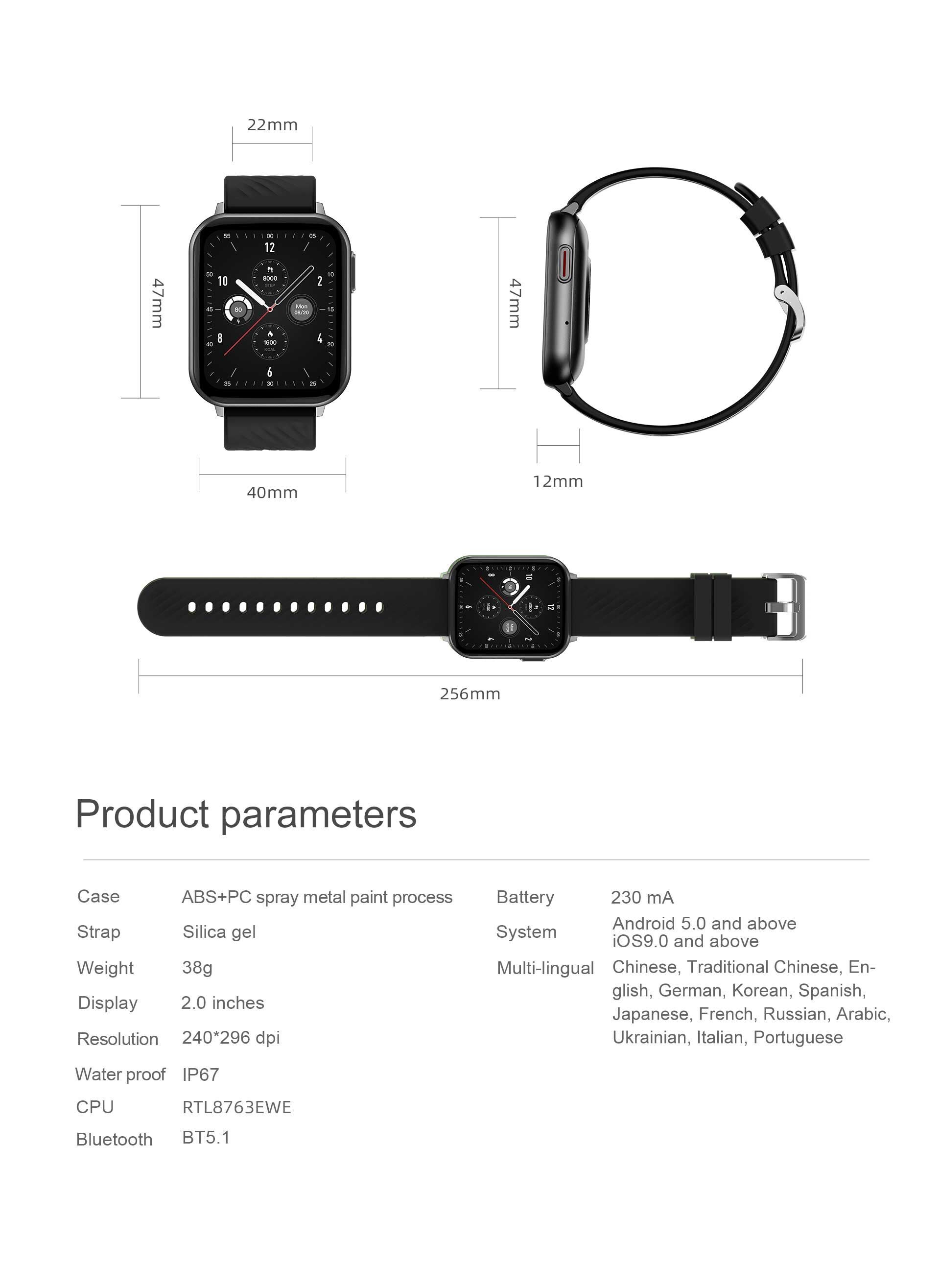 Buy Wholesale China Zl71-smart Watch Smart Bracelet Ce Rohs Smart Watch ...