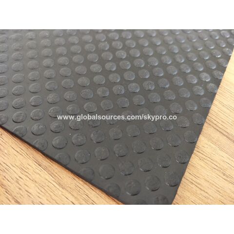 Non Slip Rubber Matting Roll, 1m Anti Slip Round DOT Rubber Sheet - China  Stud DOT Rubber Mat, Round Rubber Sheet