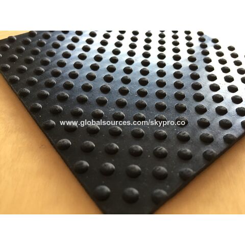 Non Slip Rubber Matting Roll, 1m Anti Slip Round DOT Rubber Sheet - China  Stud DOT Rubber Mat, Round Rubber Sheet