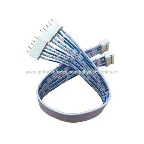 Buy Wholesale China 2468/26 # 26awg 4pin Blue And White Flat Wire Ph2.0  Terminal Wire 2pin Red And White Flat Wire Harness & Flat Wire Harness at  USD 0.15