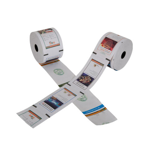 20 Rollo de Papel Térmico Recibo, 57mm x 40mm, para Caja Registradora, TPV,  Datáfono, Sumadoras y Basculas, Impresora Térmica de Ticket, Tarjeta de  Crédito PDQ POS EPOS EFTPOS terminal, 57x40 : 