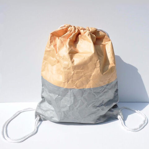 Mochilas con cordón impermeables e irrompibles ecológicas 2019 - Bolsas promocionales personalizables al por mayor