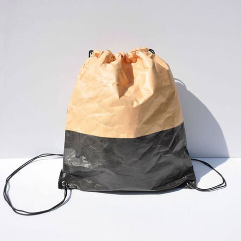 Mochilas con cordón impermeables e irrompibles ecológicas 2019 - Bolsas promocionales personalizables al por mayor