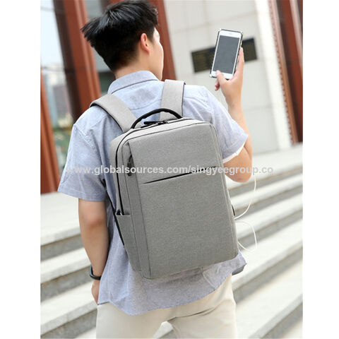 Men's Travel Leisure Business Computer Backpack, Korean Version