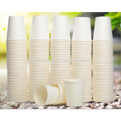 Buy Wholesale China Disposable Paper Cups Hot/cold Beverage Drinking Cup Small  Paper Cups For Beverage & Disposable Paper Cups at USD 0.04