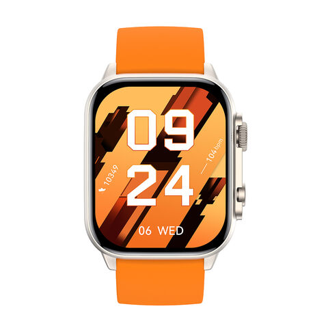 Reloj inteligente con pantalla AMOLED de 1,96 "410*502 HK95 IP68, reloj de pulsera de lujo con mensaje