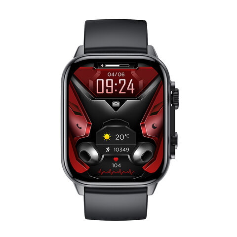 Reloj inteligente con pantalla AMOLED de 1,96 "410*502 HK95 IP68, reloj de pulsera de lujo con mensaje
