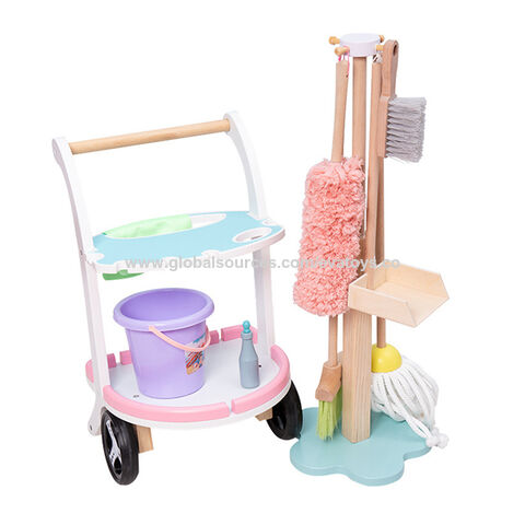 Kids Toy Cleaning Set - Pretend Play Cleaning Supplies | Meland