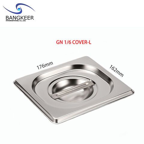 Stainless Steel Dinner Plate With Lid Student Fast Food Tray