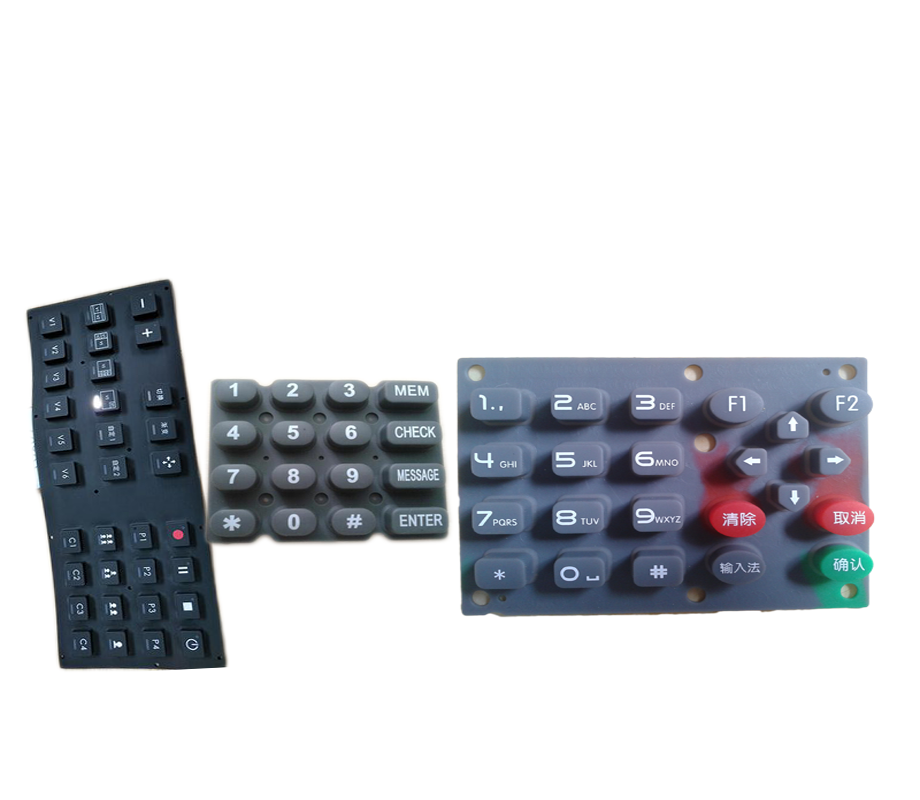 Electrical Silicone Rubber Keypad Push Button