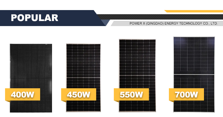Topcon Half Cell 400w 450w 550w 700w Ja Trina Jinko Longi Solar Power ...