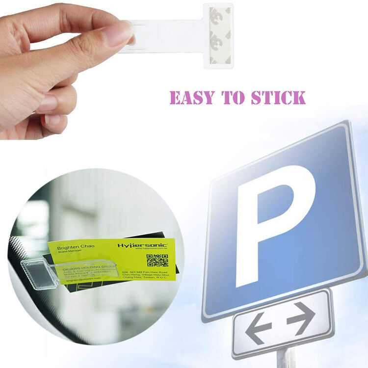 Buy Wholesale China Car Invoice Ticket Holder Portable Vehicle Plastic  Permit Clip Sticker Auto Windscreen Window Parking Ticket Holder & Parking  Ticket Holder at USD 0.13