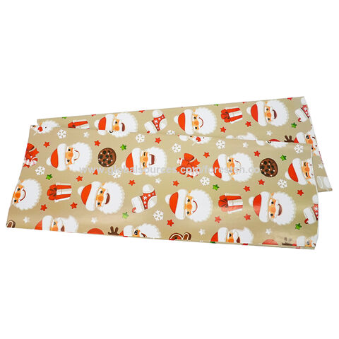 What is Waterproof Glossy Lamination Christmas Gift Wrapping Tissue Paper