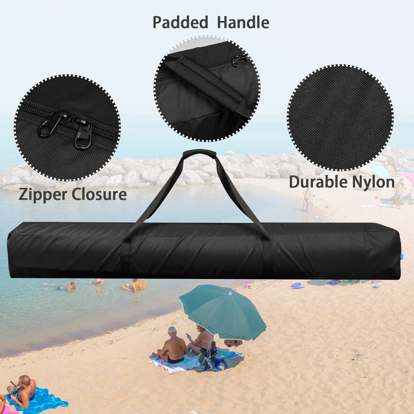 Buy Wholesale China Large Outdoor Stall Camping Beach Umbrella Bag
