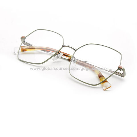 Compre Gd F brica De China Gafas De Moda Gafas De Metal Con