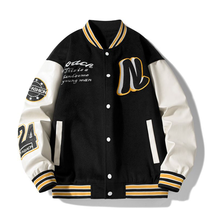 Large Chenille Sport Back Letterman Jacket Custom Patch made in