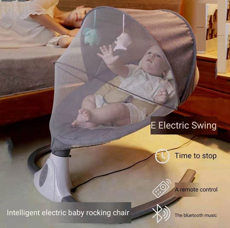 Buy Wholesale China Smart Remote Control Electric Music Newborn Calm ...