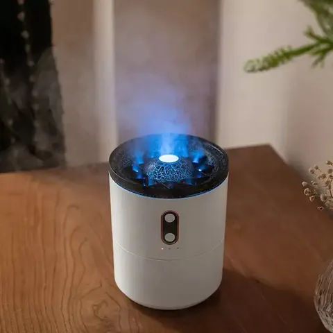 3D Volcano Simulation Flame Air Humidifier USB Ultrasonic Fire Lamp Aroma Essential  Oil Diffuser - China Aroma Diffuser and Ultrasonic Diffuser price