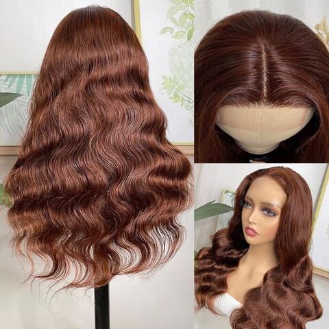 Liso HD Transparente Lace Frontal Perucas, 250% Cabelo Humano, T