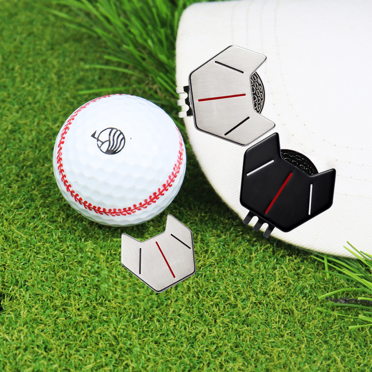 Buy Wholesale China New Stainless Steel Arrival Metal Golf Hat Clip Golf Ball Hat