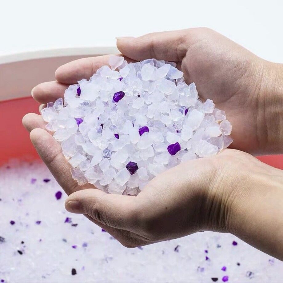 Buy Wholesale China Pet Crystal Cat Litter Clumping Flushable Absorbent