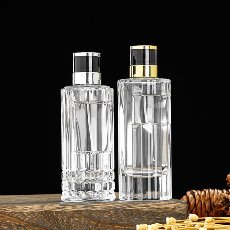 Buy Wholesale China Glass Refillable Perfume Bottle 30ml Round Luxury ...