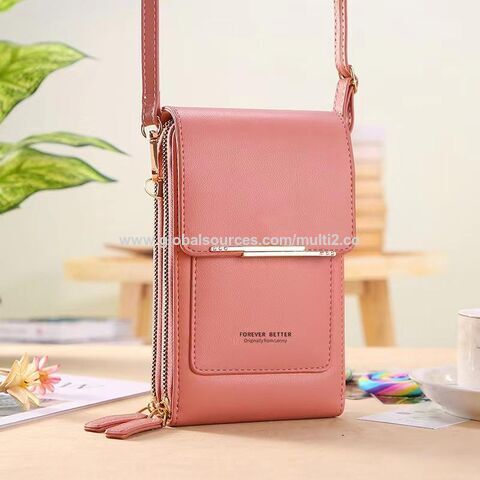 Wholesale New Fashion Crossbody Mobile Phone Bag 2023 Luxury PU