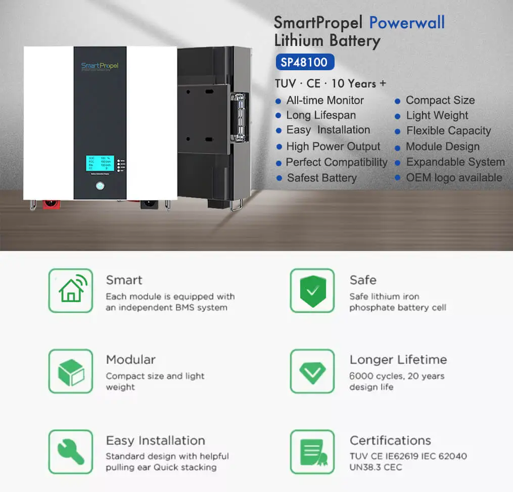 Buy Wholesale China 48v 100ah Lithium Ion Battery 51.2v 10kwh 5kwh 48v ...
