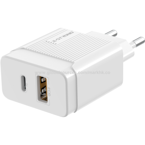 Compre Adaptador De Cargador De Gradiente De 20w, Cubo De Enchufe