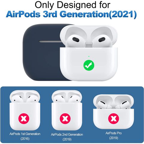 Fundas de silicona ultrafinas para Apple AirPods 2 Generación