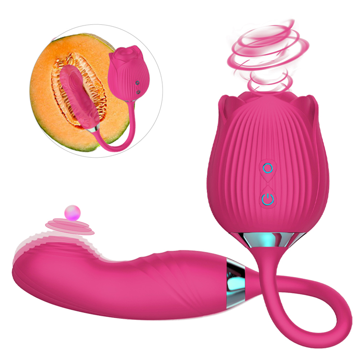 Hot Sale Purple Rose Toy for Women Clitoris Stimulation Sucking  Vibrator 2 in 1 Rose Dildo Vibrator - China Rose Stick Vibrator, Rose  Vibrator Detatchable