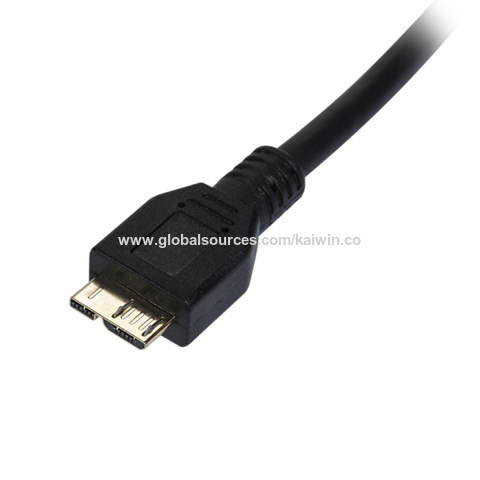 Câble de transfert de données USB 3.0 Type A mâle à mâle, vitesse