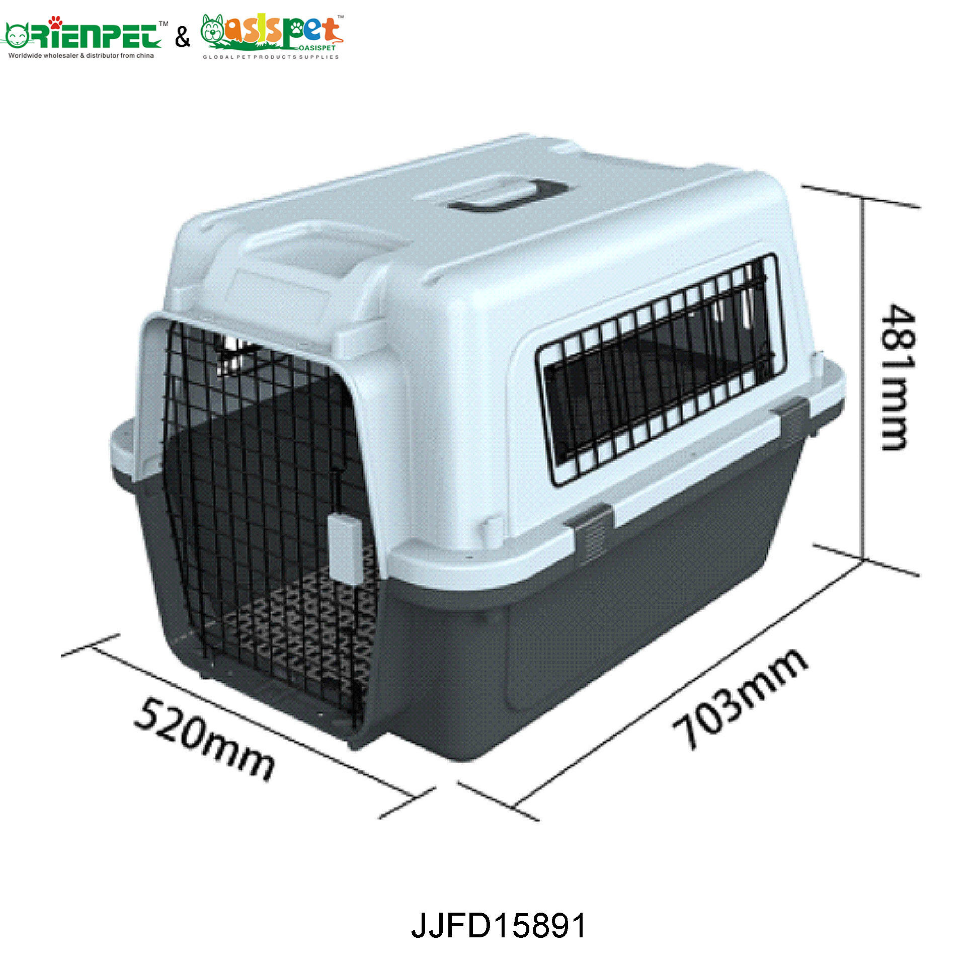 Buy Wholesale China Orienpet & Oasispet Plastic Pet Carrier Air