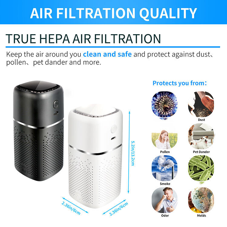 Buy Wholesale China Portable Hepa Filter Anion Ionic Usb Negative Ion ...