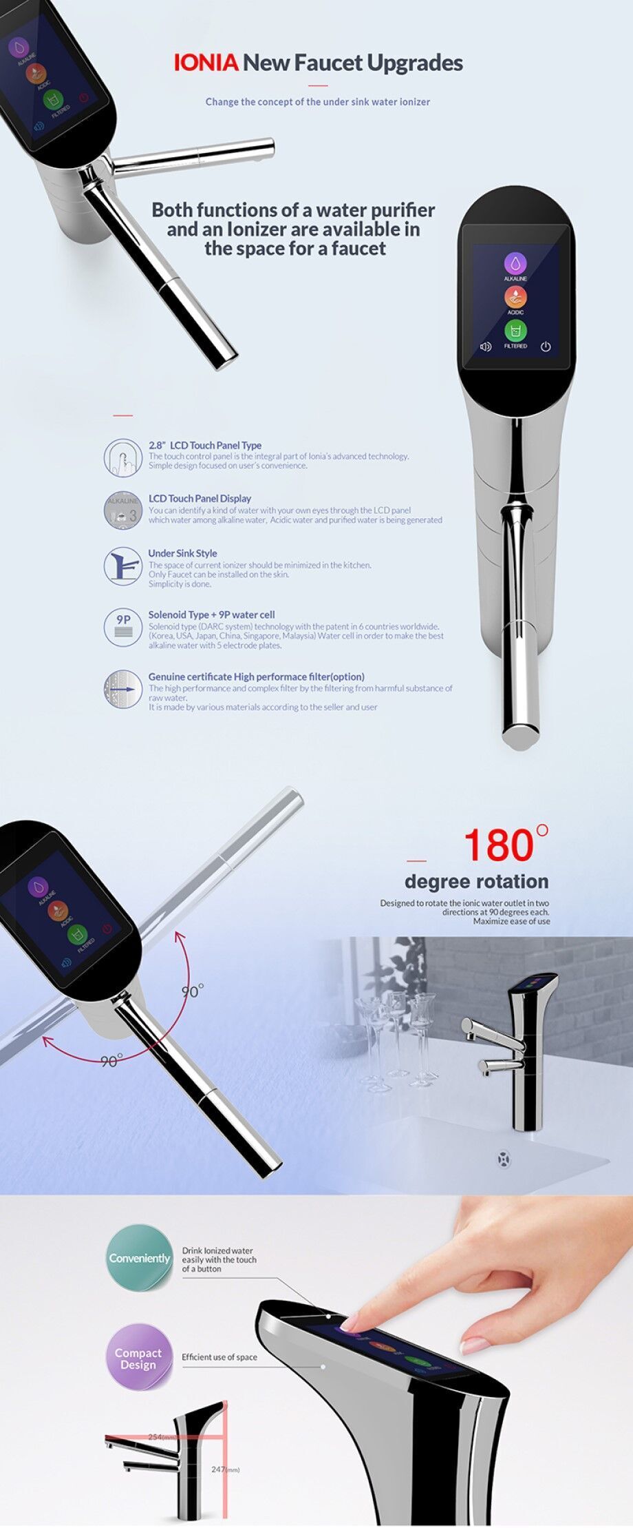 Buy Wholesale South Korea Water Dispenser Faucet, Under Sink Faucet