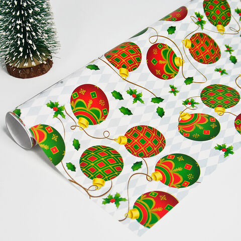 Christmas Forest Green Gift Wrap (Closeout)