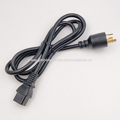 Câble d'alimentation pour PC avec verrouillage IEC - 2m (N/A