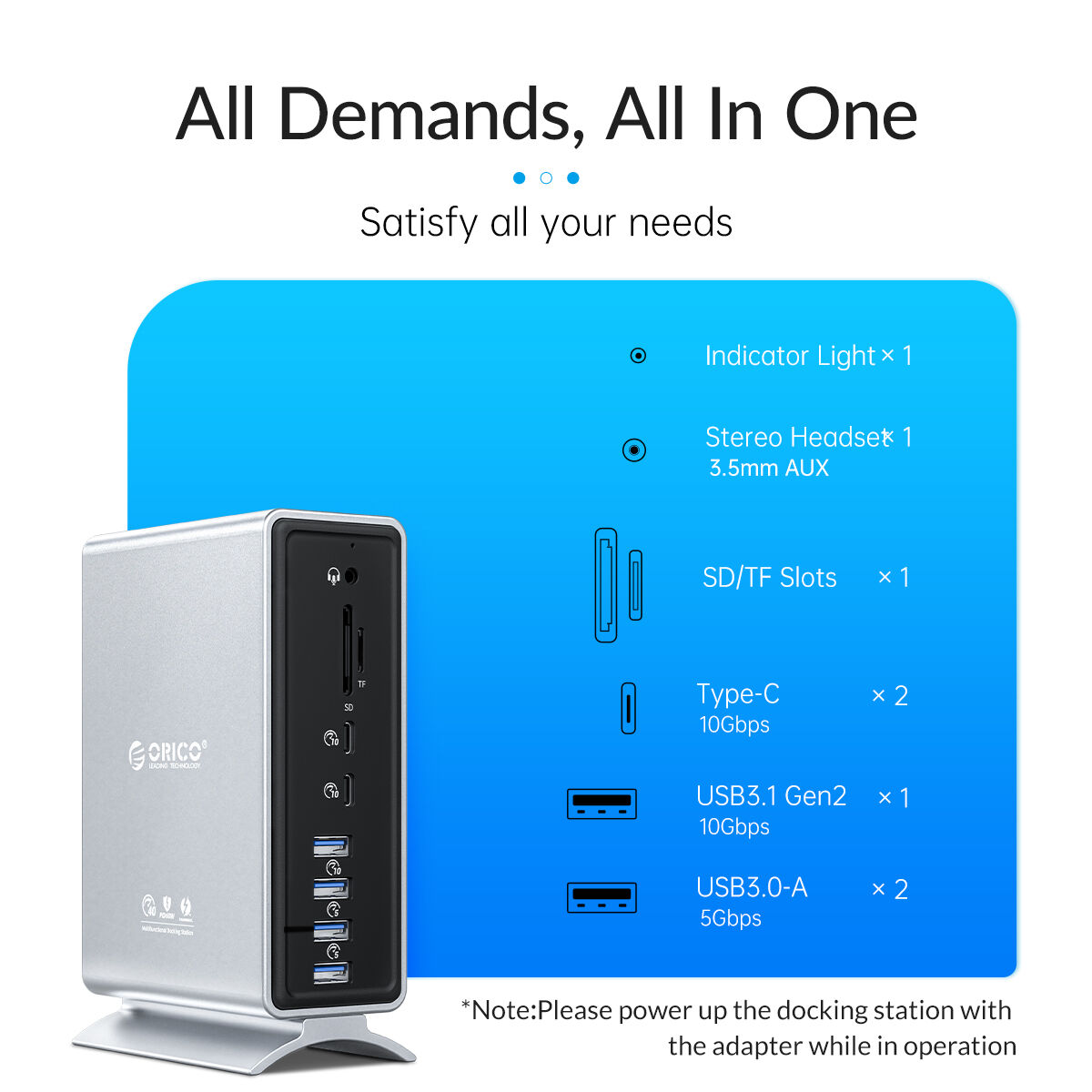 Buy Wholesale China Oem Price Thunderbolt 3 Dock,usbc Docking Station