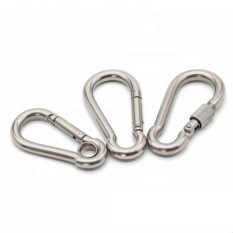 Factory Custom Safety Gourd Type Climbing Carabiner Stainless