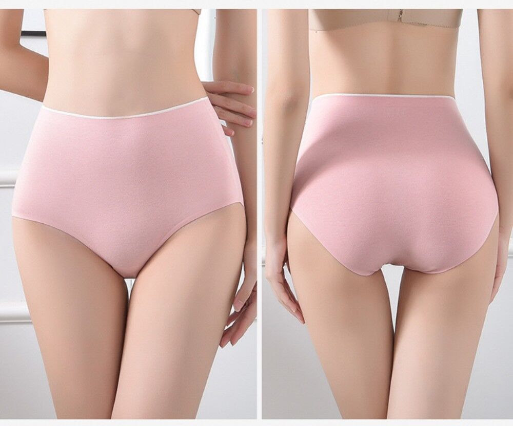 Breathable Panties Waist Size Plus Seamless Cotton Female Lingerie Briefs  Women's Underwear Women's Lingerie Plus
