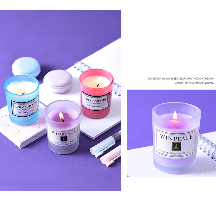 Oem Private Label Logo Multi Luxury Scented Soy Wax Candles With Jar ...