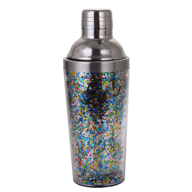 Electric Blue Professional Boston Cocktail Shaker 28oz Tin and