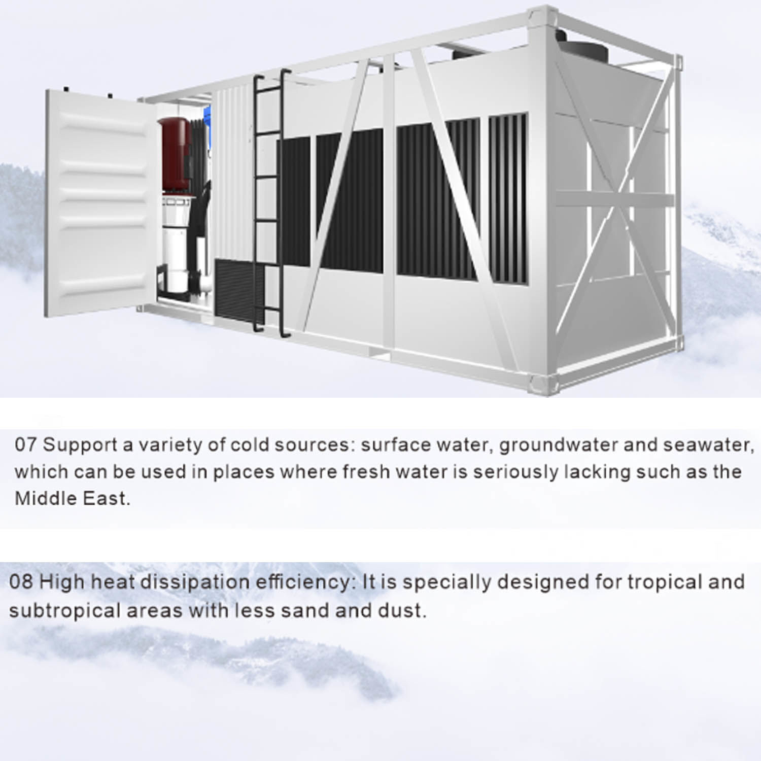 Buy Wholesale China M53s Cooling Water Air Conditioning Systems For