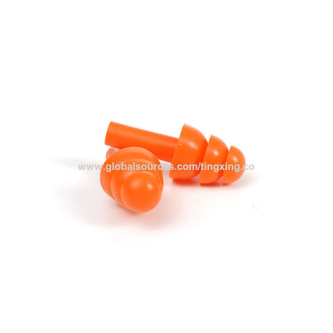 Tapones de silicona de goma con anulación de ruido personalizados para  dormir/roncar/auriculares - China Tapones para los oídos, tapones para los  oídos