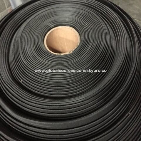 Buy Wholesale China Black Solid Thin Rubber Sheet Elastic Vulcanized Rubber  Flooring Sheets & Rubber Sheet at USD 1.2