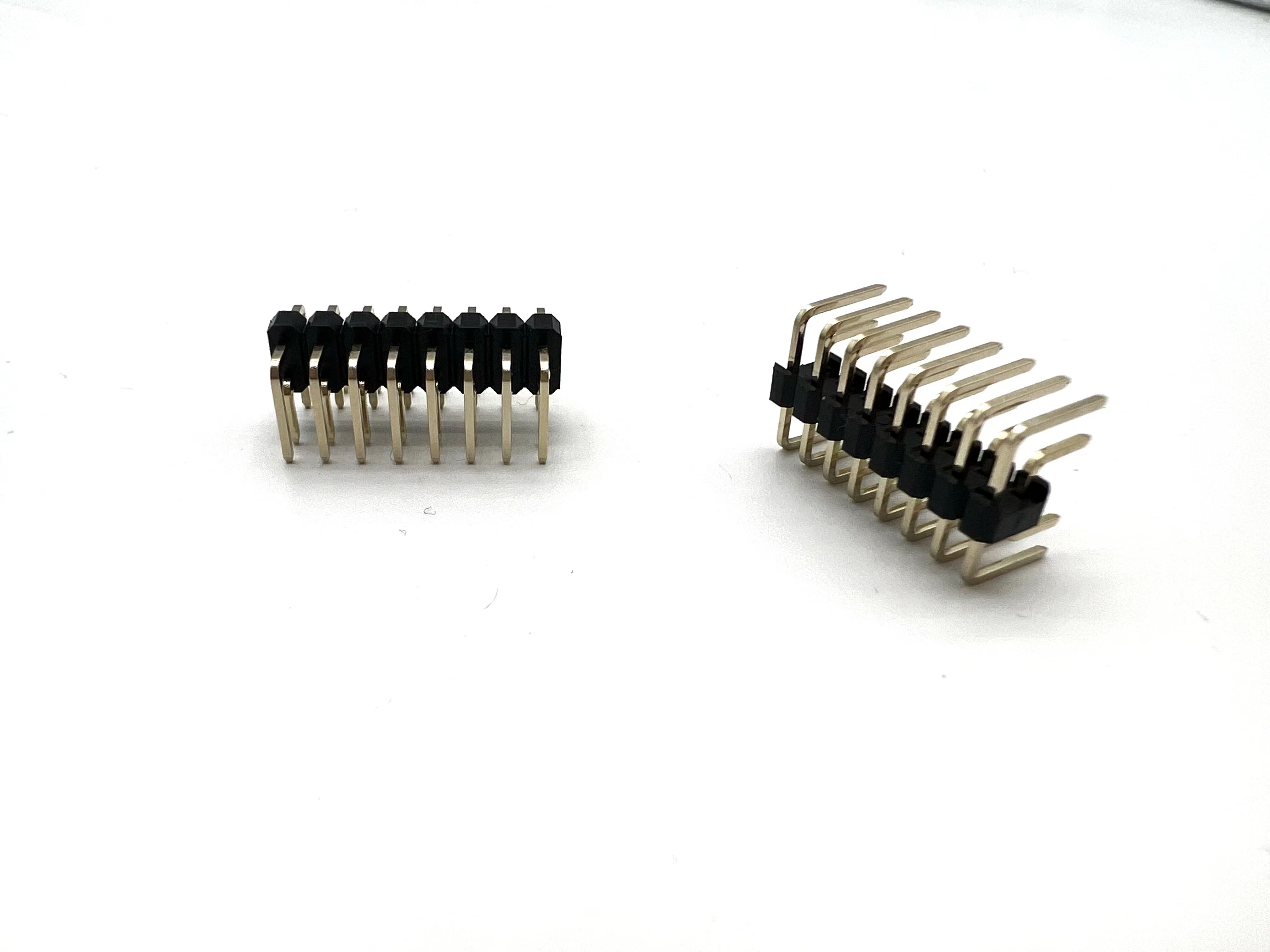 Buy Wholesale China 2.54mm Pin Header H2.5 Dual Row U Type & Pin ...