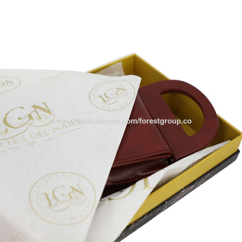 Luxury Custom Brand Logo Name Printed Gift Garment Shoes Tissue