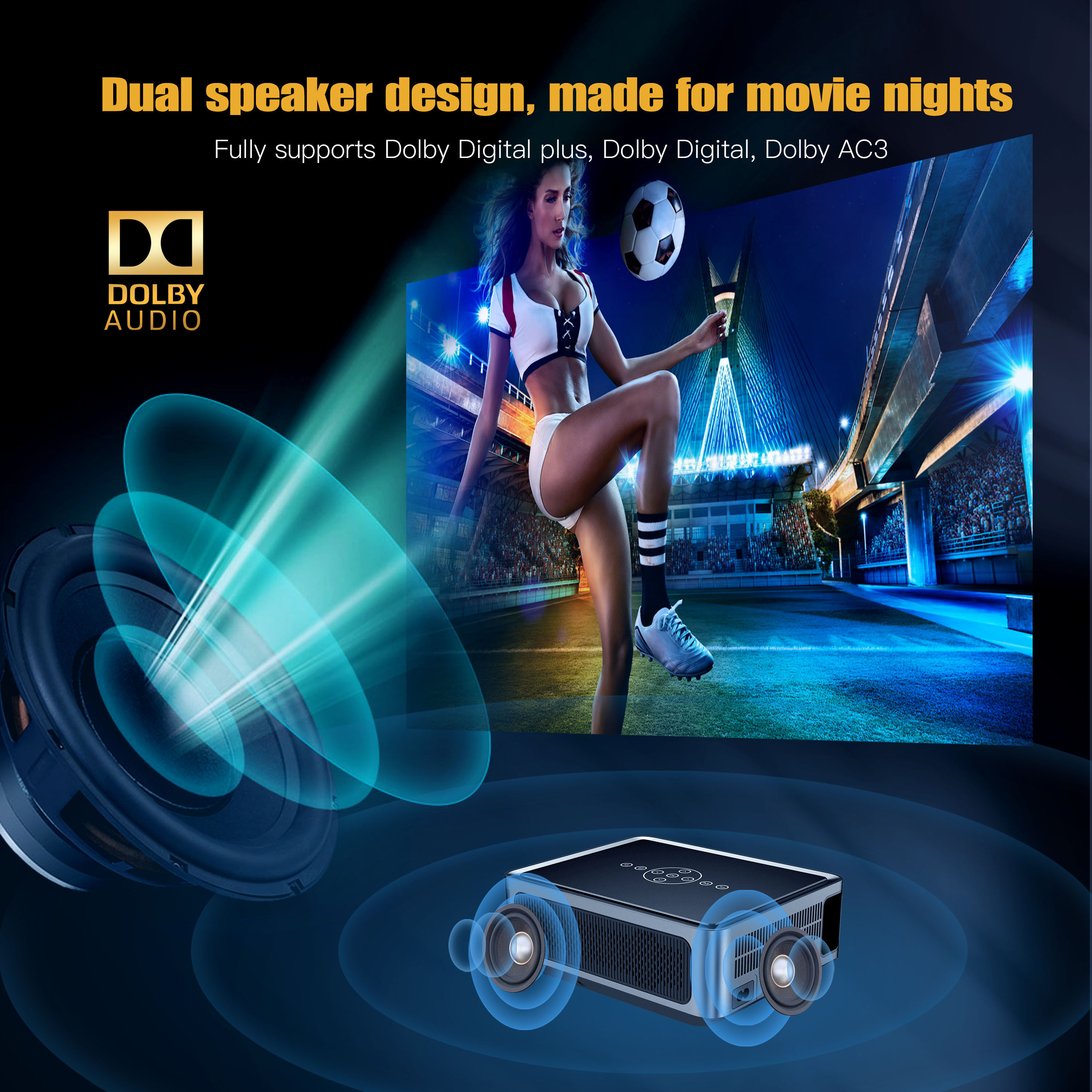 Buy Wholesale China Wholesale Electrical Focus 12000lumen 240'' Display ...